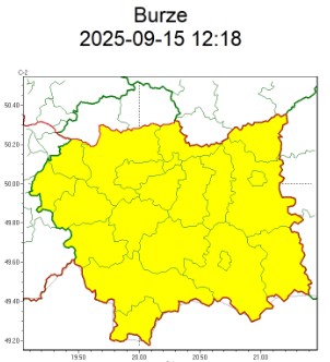OSTRZEŻENIA METEOROLOGICZNE ZBIORCZO NR 242