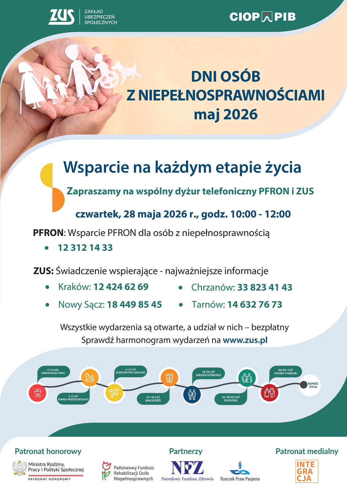 28 maja 2026: Dni osób z niepełnosprawnościami