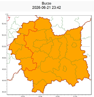 OSTRZEŻENIA METEOROLOGICZNE ZBIORCZO NR 148