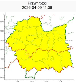 OSTRZEŻENIA METEOROLOGICZNE ZBIORCZO NR 86