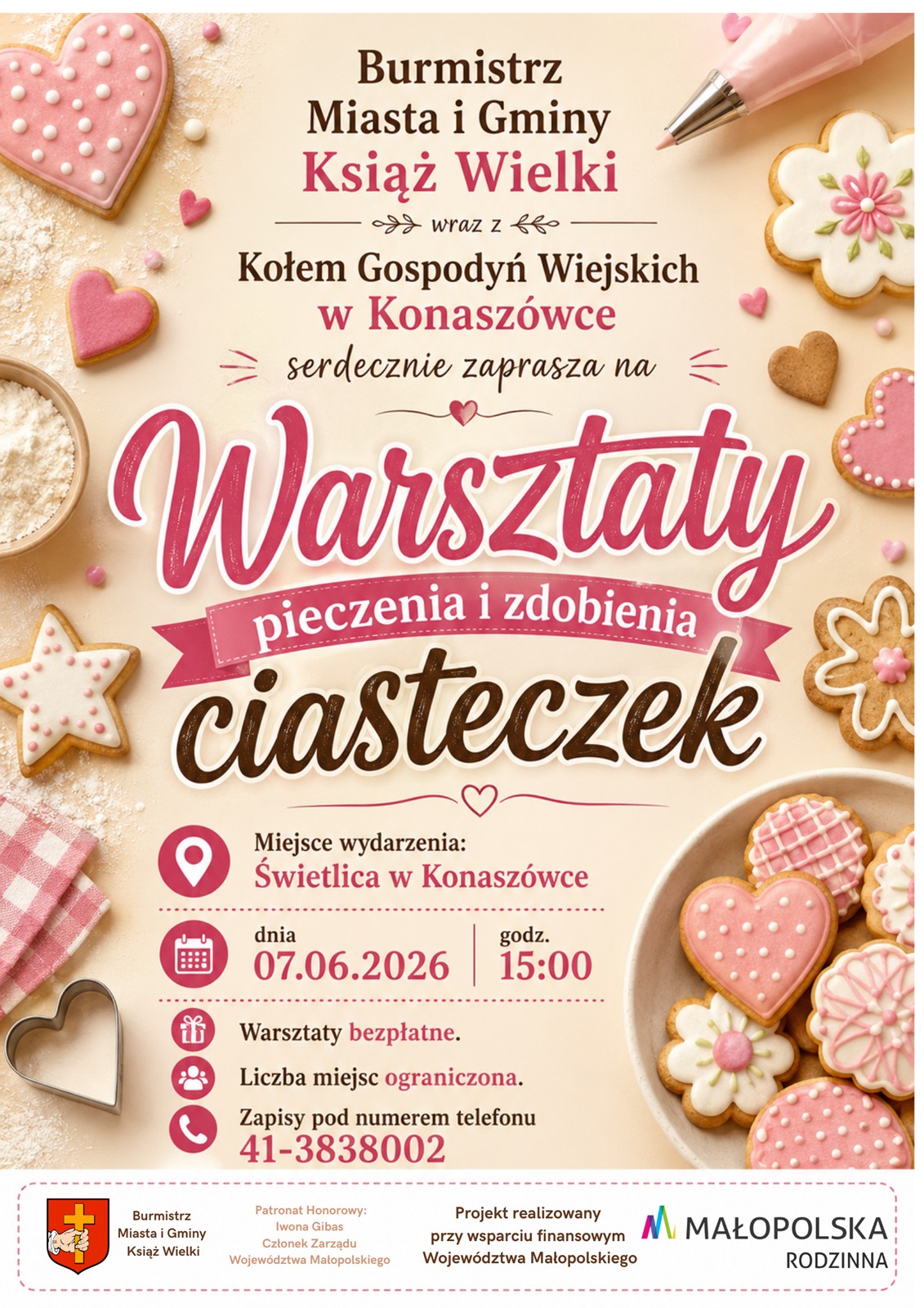 Warsztaty pieczenia i zdobienia ciasteczek