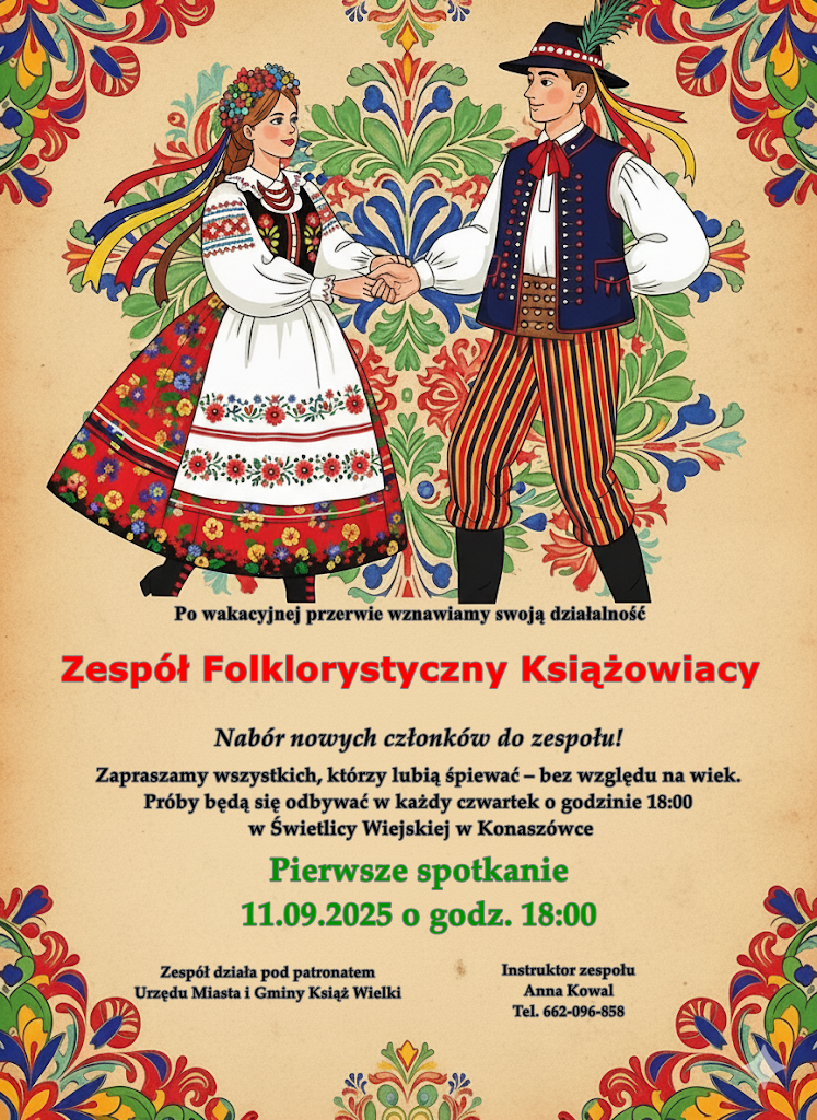 Książowiacy: Nabór nowych członków zespołu