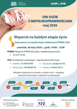 28 maja 2026: Dni osób z niepełnosprawnościami