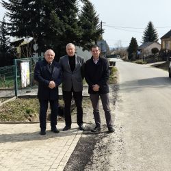 Czyszczenie rowów na odcinku drogi Antolka – Tochołów