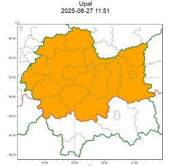 OSTRZEŻENIA METEOROLOGICZNE ZBIORCZO NR 207