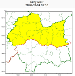 OSTRZEŻENIA METEOROLOGICZNE ZBIORCZO NR 219