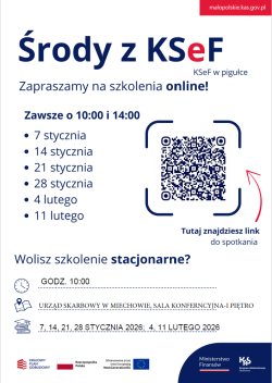 Zaproszenie na szkolenie: Środy z KSeF