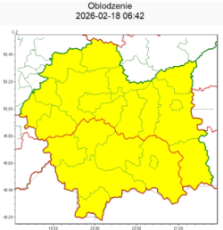 OSTRZEŻENIA METEOROLOGICZNE ZBIORCZO NR 58