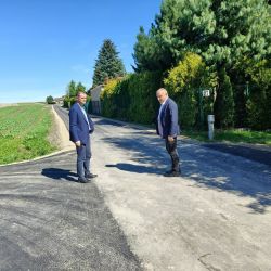 Zakończenie części zadania – modernizacja drogi w Konaszówce